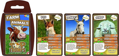 Farm Animals Top Trumps Card Game