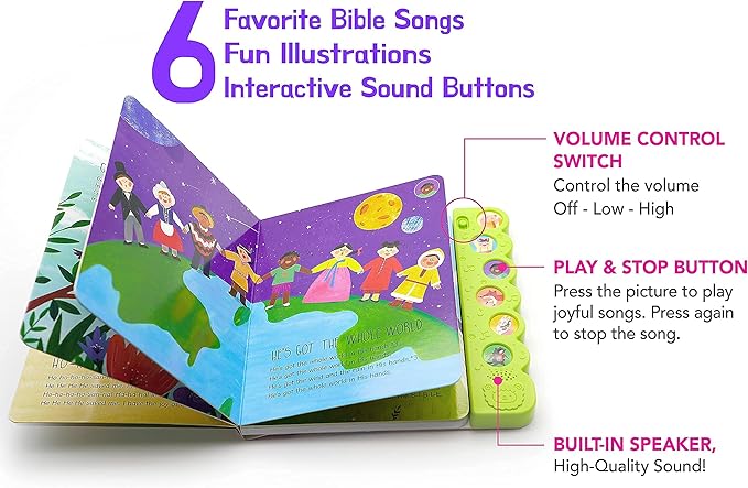 Sing Along with Jesus Sound Book: My Child's First Book of Praise