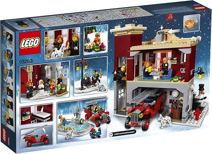 LEGO Creator Expert Winter Village Fire Station 10263 Building Kit (1166 Pieces)