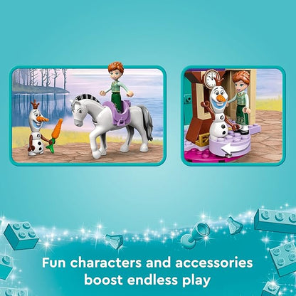 LEGO 43204 Anna and Olaf's Castle Fun - New.