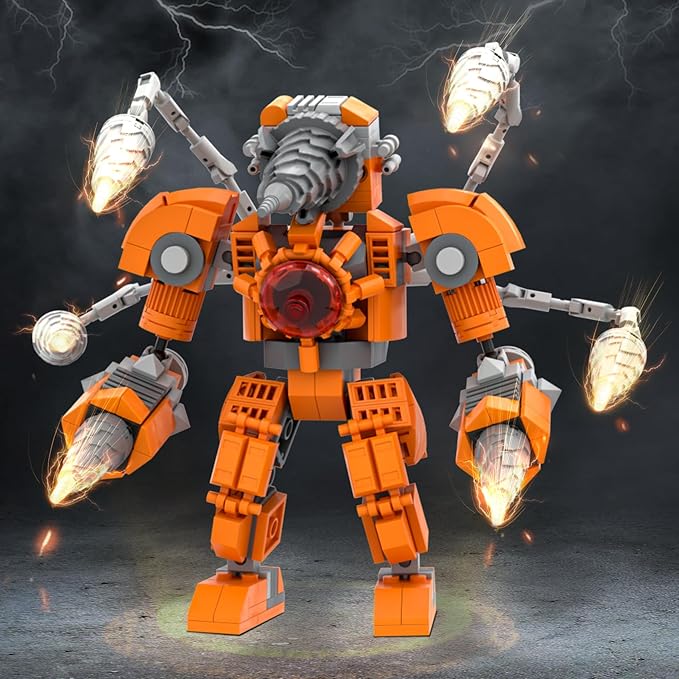 Toilet Building Blocks Toys,TV Toys Building Blocks Imaginative Construction Playset Blocks Action Figure,Birthday Gifts Building Blocks for Adults Children 427PCS