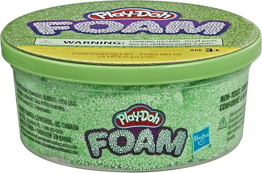Play-Doh Foam Green Single Can of Non-Toxic Modeling Foam for Kids 3 Years & Up