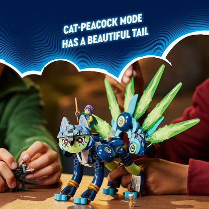 LEGO DREAMZzz Zoey and Zian The Cat-Owl, TV Show Inspired Animal Toy Building Set for Kids, Toy for Girls and Boys Ages 9 Years Old and Up, 71476