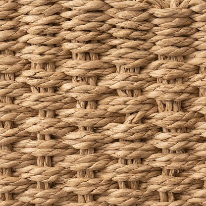 LA JOLIE MUSE Small Wicker Baskets for Organizing, Recycled Paper Rope Storage Basket Container Bins for Shelves Bathroom Cupboards Drawer, Decorative Square Basket Organizer Set of 3