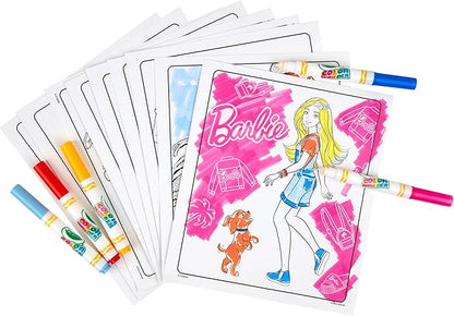 Crayola Barbie Color Wonder Coloring Set, Mess Free Coloring Book Pages for Toddlers, Travel Activity, Barbie Gift & Toys for Kids