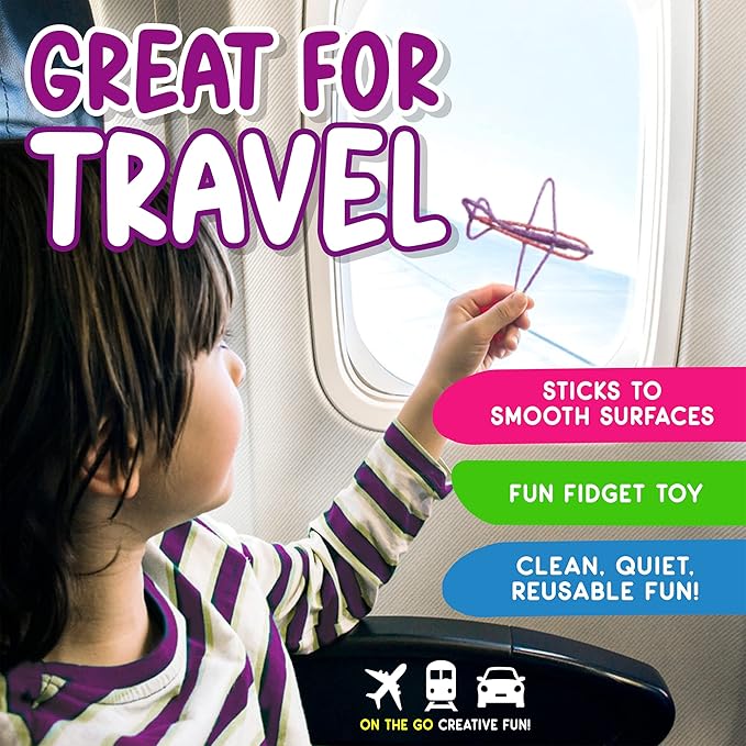 WIKKI STIX Nature Pak Provides Essential Arts & Crafts Fun and Great for School Projects, Made in The USA!