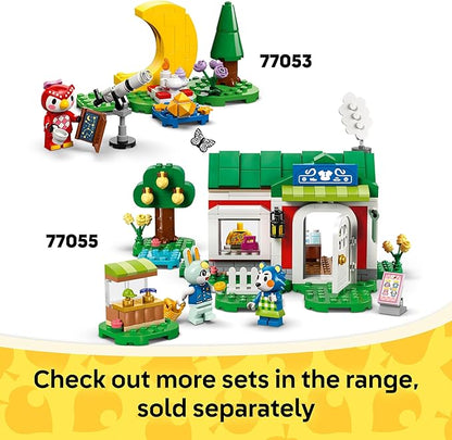 LEGO Animal Crossing Leif's Caravan & Garden Shop Building Toy - Animal Crossing Toy Figure and Playset for Kids, Girls and Boys, Ages 7+ - Pretend Play Gift Idea for Birthdays - 77054