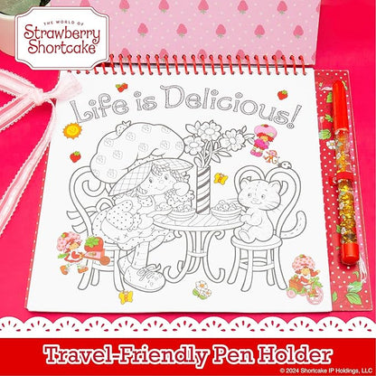 Strawberry Shortcake Doodle Sketchbook, 20-Page Cute & Small Sketchbook, Cute Coloring Book, Strawberry Shortcake Accessories and Toys, Strawberry Shortcake Coloring Book