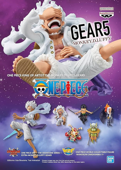 Banpresto - One Piece - Monkey D. Luffy (Gear 5), Bandai Spirits DXF ~The Grandline Series~ Extra Figure
