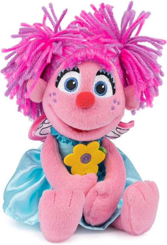 GUND Sesame Street Official Abby Cadabby Muppet Plush, Premium Plush Toy for Ages 1 & Up, Pink/Blue, 11”