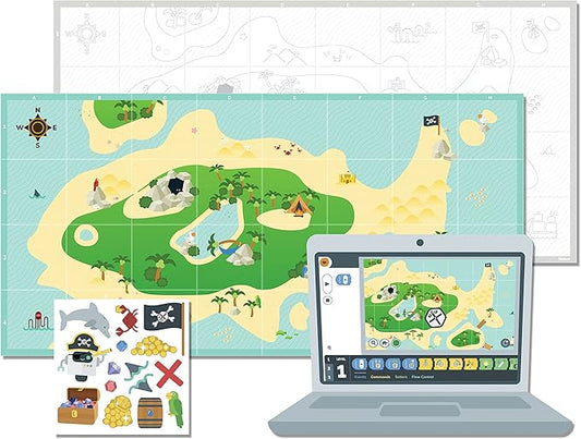 iRobot® Root® rt0 Coding Robot with Adventure Pack: Coding at Sea Accessory Bundle (RA104)