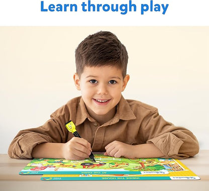 Skillmatics Preschool Learning Activity - Search and Find Educational Game, Perfect for Kids, Toddlers Who Love Toys, Art and Craft Activities, Gifts for Girls and Boys Ages 3, 4, 5, 6