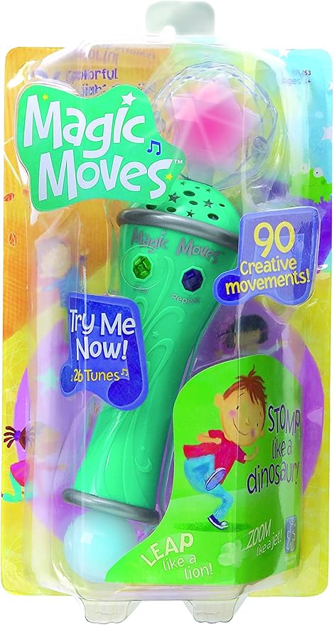 Educational Insights Magic Moves Electronic Wand, Over 90 Fun Moves Set to Music, Perfect for Preschool Group Activity