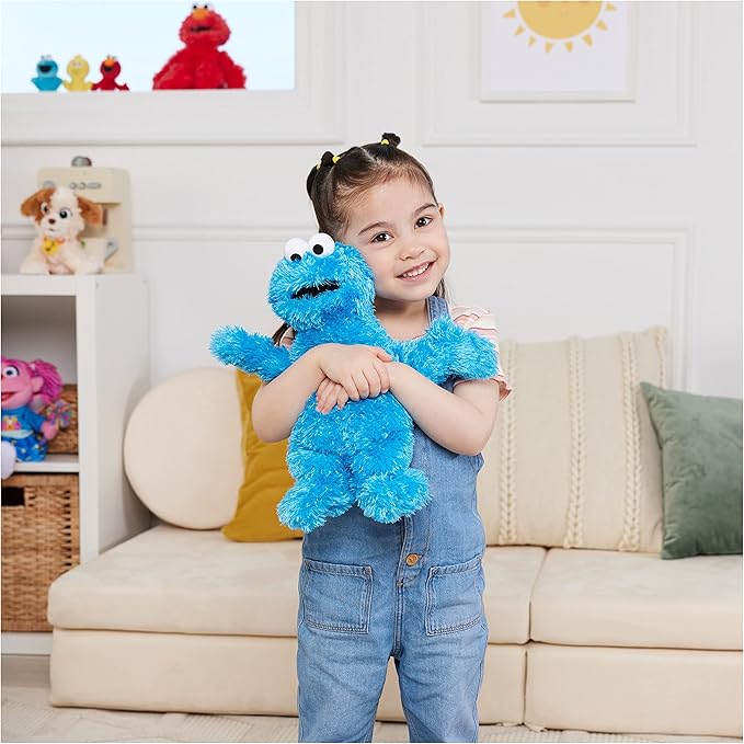 GUND Sesame Street Official Cookie Monster Muppet Plush, Premium Plush Toy for Ages 1 & Up, Blue, 12”