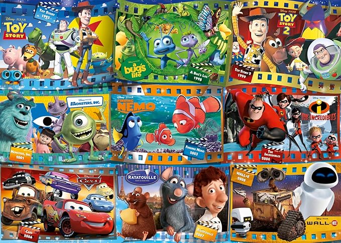 Ravensburger Disney-Pixar Movies 1000 Piece Jigsaw Puzzle for Adults - 12000298 - Handcrafted Tooling, Made in Germany, Every Piece Fits Together Perfectly
