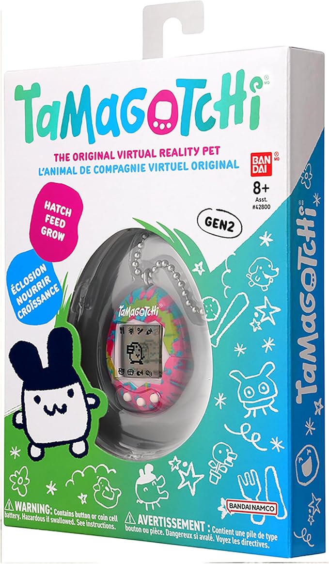 Tamagotchi Original - Tie Dye (Updated Logo)