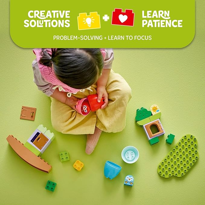 LEGO DUPLO My First Balancing & Stacking Tree Building Toy Playset - Preschool Learning and Educational Toy for Toddlers, Boys and Girls, Ages 1.5+ - Baby Gift Ideas - 10440