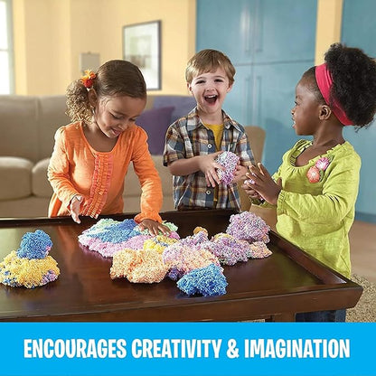 Educational Insights Playfoam Sparkle 4-Pack - Sensory Toys & Squishy Fidget Toys for Kids, Foam Blocks, Non Sticky Dough, Sensory Bin Filler Essentials & Classroom Activities, Gifts for Ages 3+