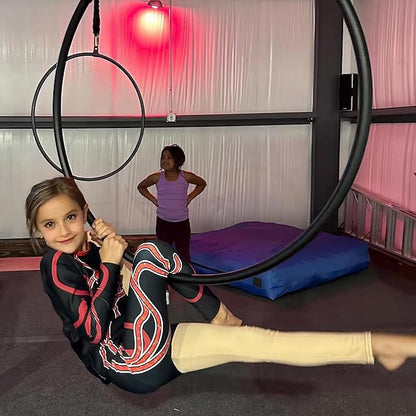 Girls Sparkles Red Snake Concert Outfit Halloween Costume Set Teens Jumpsuit Dance Costume Gymnastics Outfit for Kids