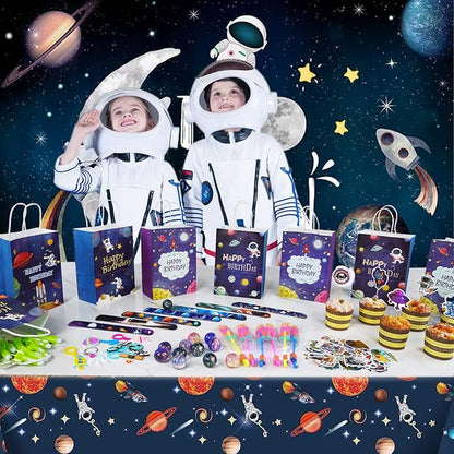 Astronaut Galaxy Outer Space Themed Party Favors for Kids, Party Supplies for Boys Birthday Party Decorations
