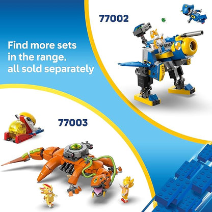 LEGO Sonic The Hedgehog : Sonic’s Campfire Clash, Collectible Gaming Toy for Kids and Video Game Fans, Fun Buildable Playset for Boys and Girls Aged 7 and Up 77001