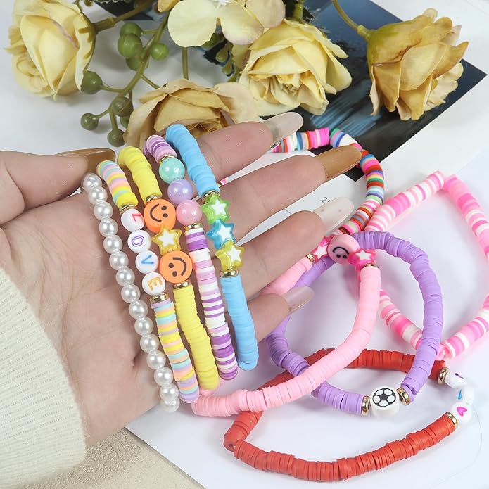 Beach Bracelet Set for Men and Women, Surfer Men Bracelet, Braided Boho Summer Bracelets Adjustable Men's Bracelet Handmade Women Bracelet String Rope Ankle Bracelets Birthday Gift
