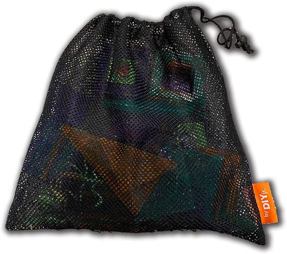 Creepy Archi Tiles - Magnetic Tiles for Kids - Colorful Construction Building Blocks with Bugs, Storage Bag, Stickers, Tweezers - Creative Educational Toys for Toddlers - 100pc Set