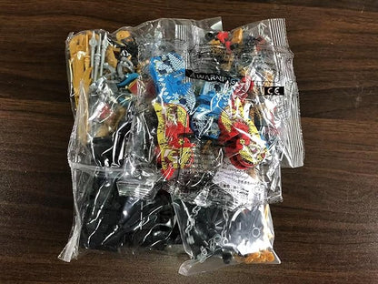 Weapon Pack for Minifigures Accessories Kit Knight Weapons Set Include Horse Carriage Barding Armor Helmet Shield for Ages 5+ Compatible with All Major Brands (Medieval Weapon)