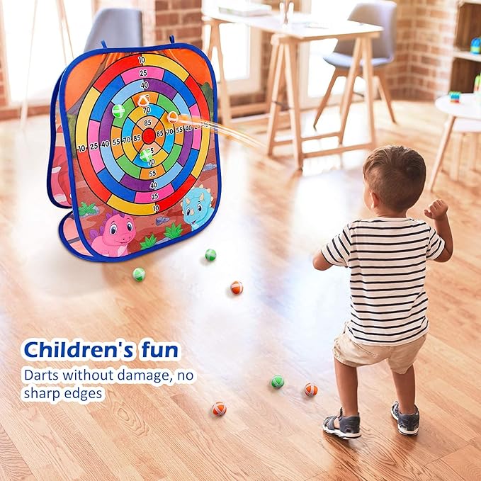 Animal Bean Bag Toss Game Toy Outdoor Toss Game, Family Party Party Supplies for Kids, Gift for Boys Birthday or Christmas for Toddlers Ages 3 4 5 6 Year Old