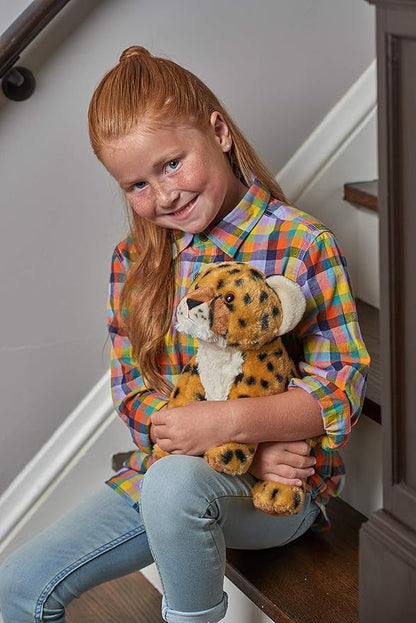 Wild Republic Cheetah Cub Plush, Stuffed Animal, Plush Toy, Gifts for Kids, Cuddlekins 12"