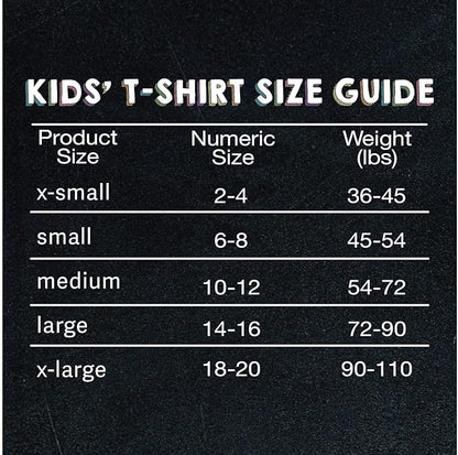 Blue Speech Bubble Chalkboard Short Sleeve T-Shirt Kit for Kids with 3 Markers and 1 Stencil, (Youth Large)