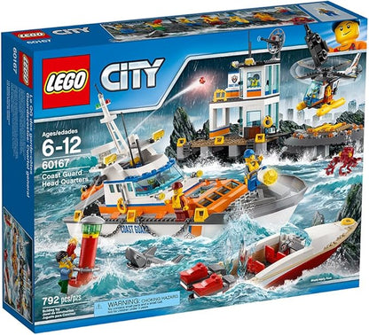 LEGO City Coast Guard Head Quarters 60167 Building Kit (792 Piece)