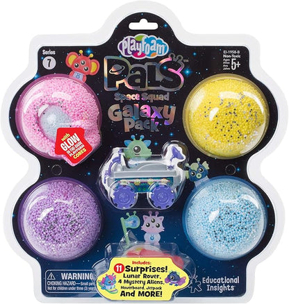 Educational Insights Playfoam Pals Space Squad Galaxy Pack, 11 Surprises Inside, Non-Toxic, Never Dries Out, Ages 3+