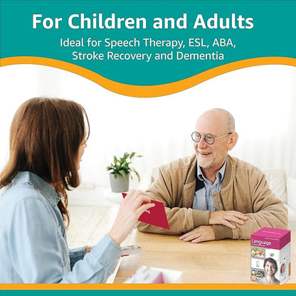 Language Flash Cards Set: Feelings and Emotions, Prepositions, Verbs, Categories & Go Togethers | Vocabulary Builder | Speech Therapy Materials | Autism Learning Materials | ESL Teaching Materials