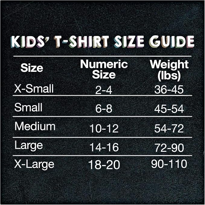 Blue Speech Bubble Chalkboard Short Sleeve T-Shirt Kit for Kids with 3 Markers and 1 Stencil (Youth X-Small)