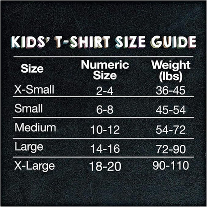 Blue Speech Bubble Chalkboard Short Sleeve T-Shirt Kit for Kids with 3 Markers and 1 Stencil (Youth X-Small)