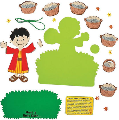 Feeding The 5000 Sign Craft Kit- Makes 12