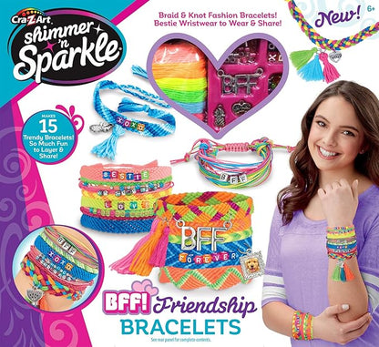 Cra-Z-Art Shimmer 'N Sparkle Best Friends DIY Bracelet Kit