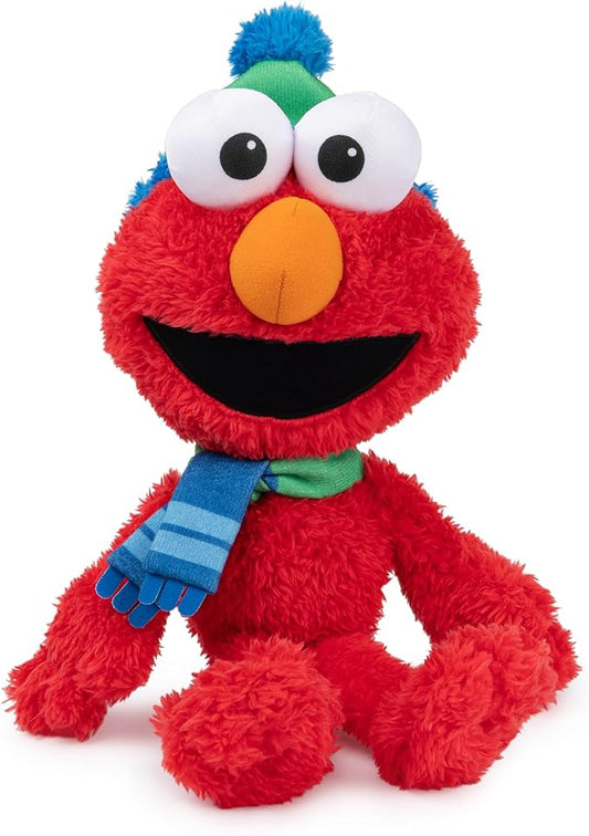 GUND Sesame Street Official Elmo Nutcracker Muppet Plush, Premium Plush Toy for Ages 1 & Up, Red, 13”
