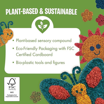 Educational Insights Playfoam Naturals 4-Pack, Plant-Based Playfoam Naturals in 4 Colors, Ages 3+