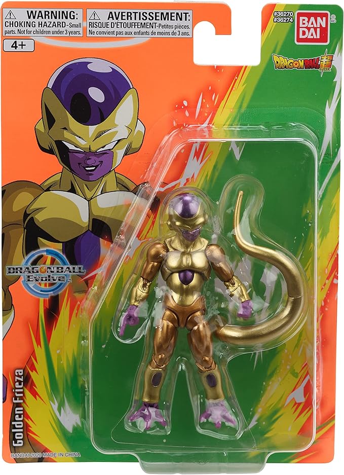 Bandai Namco - Dragon Ball Super - Golden Frieza, Dragon Ball Evolve 5" Action Figure