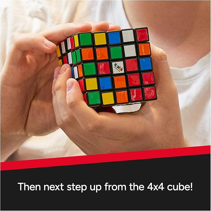 Rubik’s Cube, 5x5 Cube Color-Matching Puzzle Highly Complex Challenging Problem-Solving Brain Teaser Fidget Toy, for Adults & Kids Ages 8 and up