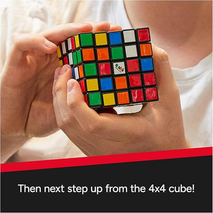Rubik’s Cube, 5x5 Cube Color-Matching Puzzle Highly Complex Challenging Problem-Solving Brain Teaser Fidget Toy, for Adults & Kids Ages 8 and up