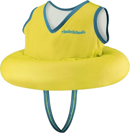 SwimSchool TOT Swim Trainer Vests for Toddlers Ages 2-4 – Boys/Girls – Multiple Colors/Styles – Learn to Swim Pool Floaties