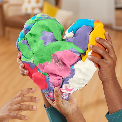 Play-Doh 9 Pack Favorite Color Set, Assorted Colors, 2 & 4 Ounce Modeling Compound Cans, Kids Arts & Crafts, Preschool Toys for 2 Year Old Girls & Boys & Up (Amazon Exclusive)