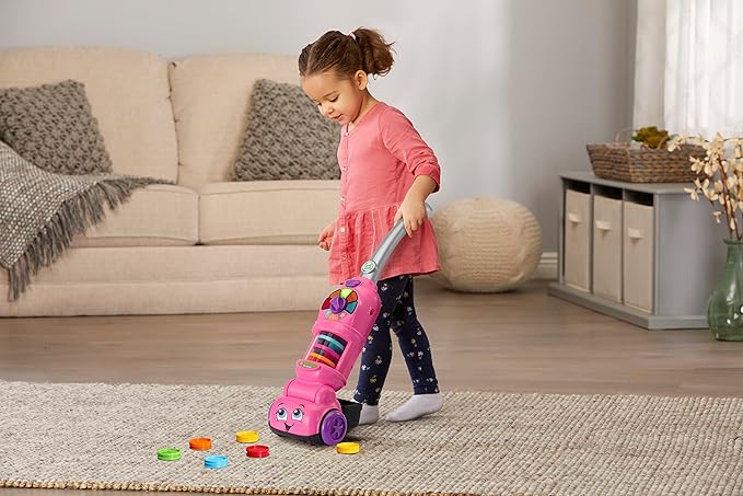LeapFrog Pick Up and Count Vacuum, Pink
