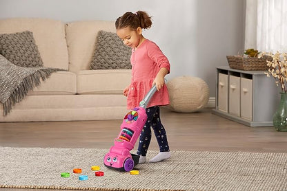 LeapFrog Pick Up and Count Vacuum, Pink