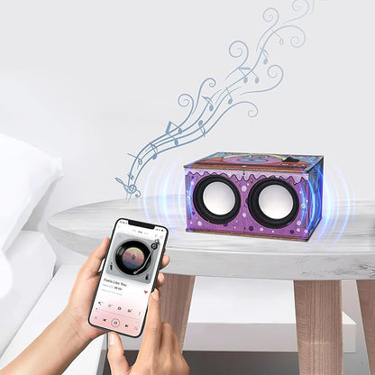 DIY STEM Projects Educational Exploration Speaker Box Kit Build Personalized Wood Case Speaker Set Science Electronics Experiment Kit Learning STEM Gifts for Teens and Adults