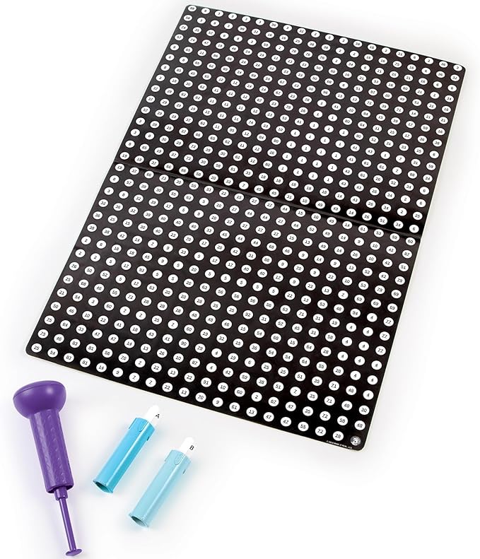 Make It Real: Stamp to Reveal Single - Unicorn - 605pcs - DIY Dot Poster Character, 11 x 16.5, Craft Kit, Artwork Activity, Girls & Kids Ages 6+