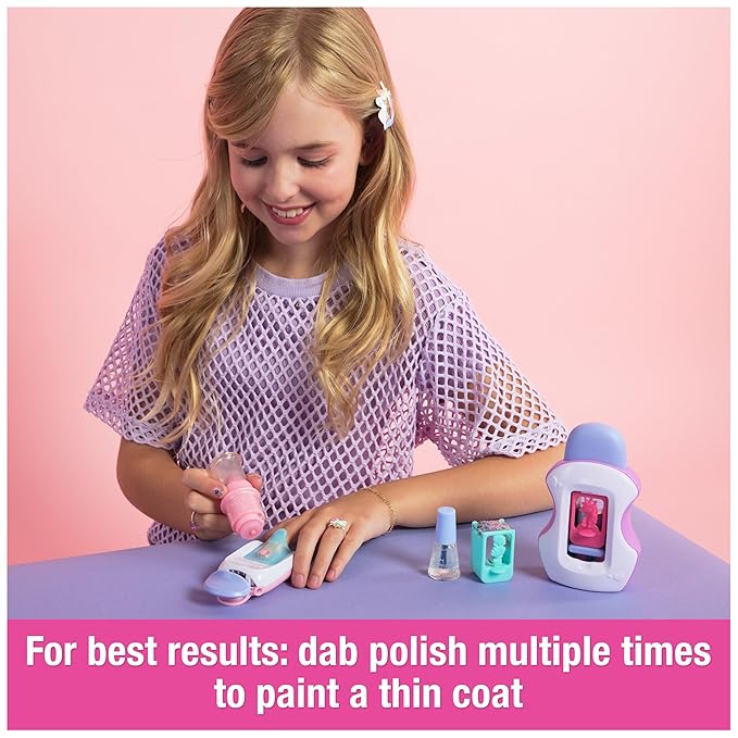 Cool Maker, GO GLAM Nail Kit Refill with Unicorn & Mermaid Designs, Style 80 Nails, Arts and Crafts Kids Toys for Girls Ages 7 and up